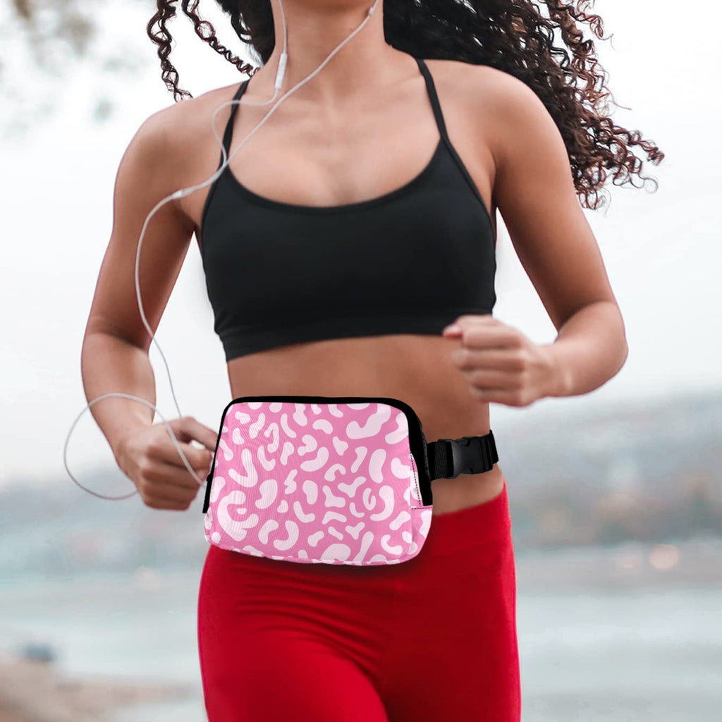 Pink Leopard - Belt Bag