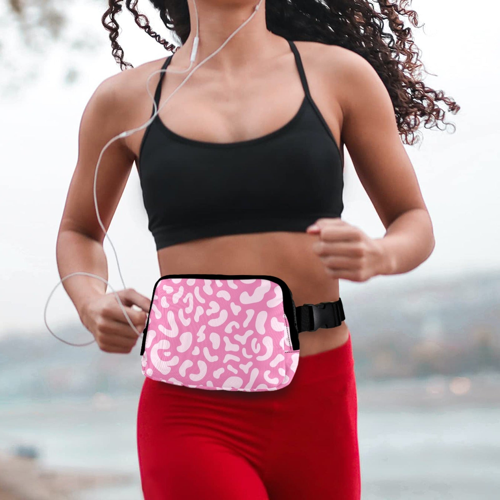 Pink Leopard - Belt Bag