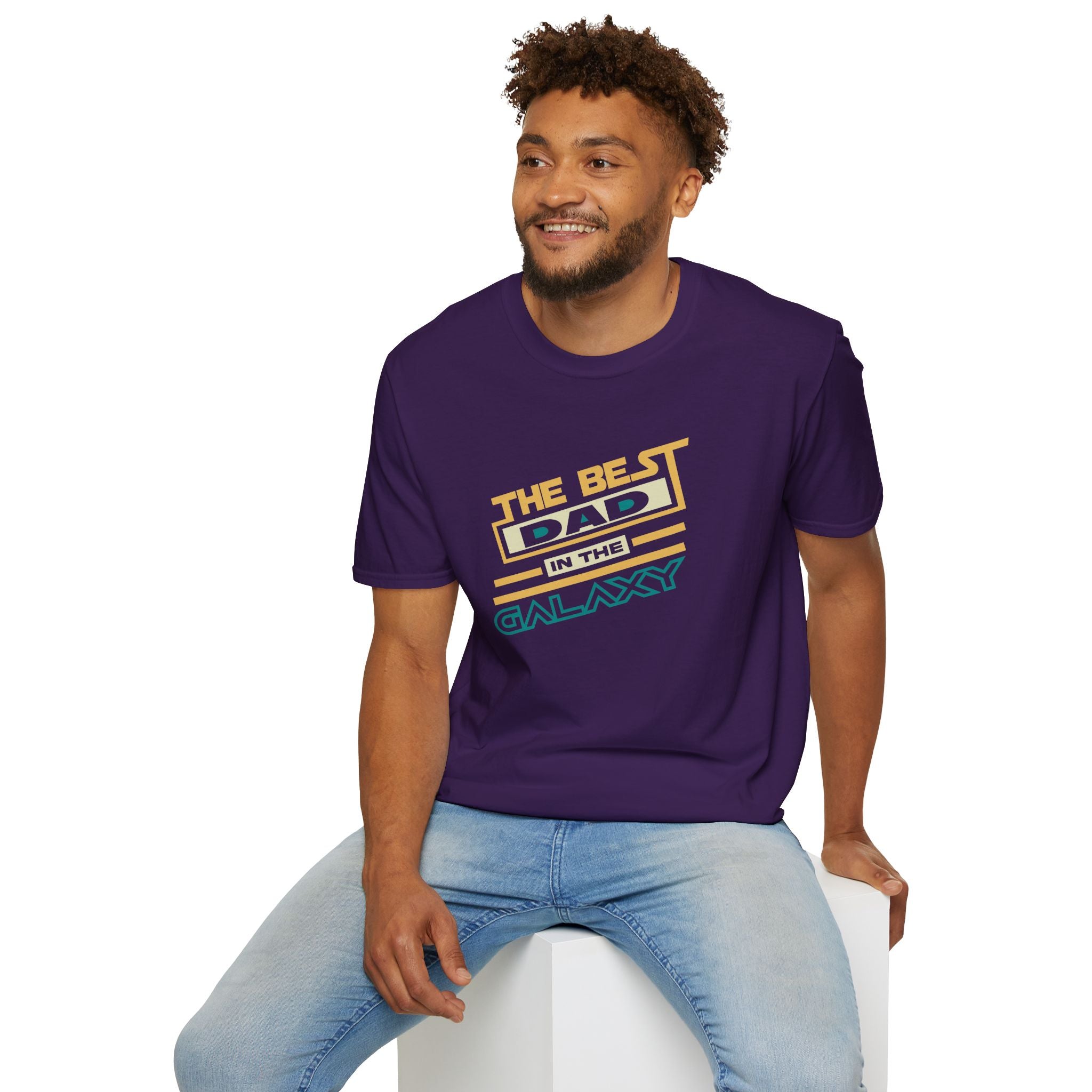 The Best Dad In The Galaxy - Unisex Softstyle T-shirt