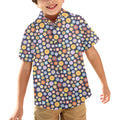 Groovy Flowers Junior Kids Hawaiian Shirt