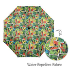 Tropical Comic Book Style Umbrella