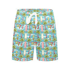 Summer Surf Men's Mid-Length Beach Shorts Men's Mid-Length Beach Shorts Printed Offshore Surf