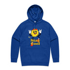 Stay Cool - Mens Hoodie Bright Royal Mens Hoodie Printed In Australia