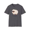 Sheep, Baa Baa Baa Baa Baad Unisex Softstyle T-Shirt Charcoal Unisex Adult T-shirt Animal Australian Printer