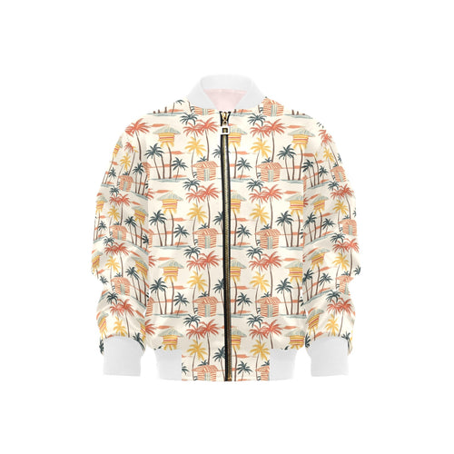 Beach Shack Kids Bomber Jacket XL Kids Bomber Jacket Printed Offshore Surf
