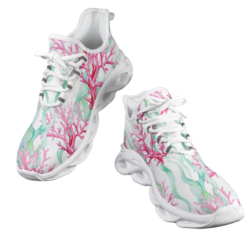 Pink Coral Women's Twisted Sole Sneakers