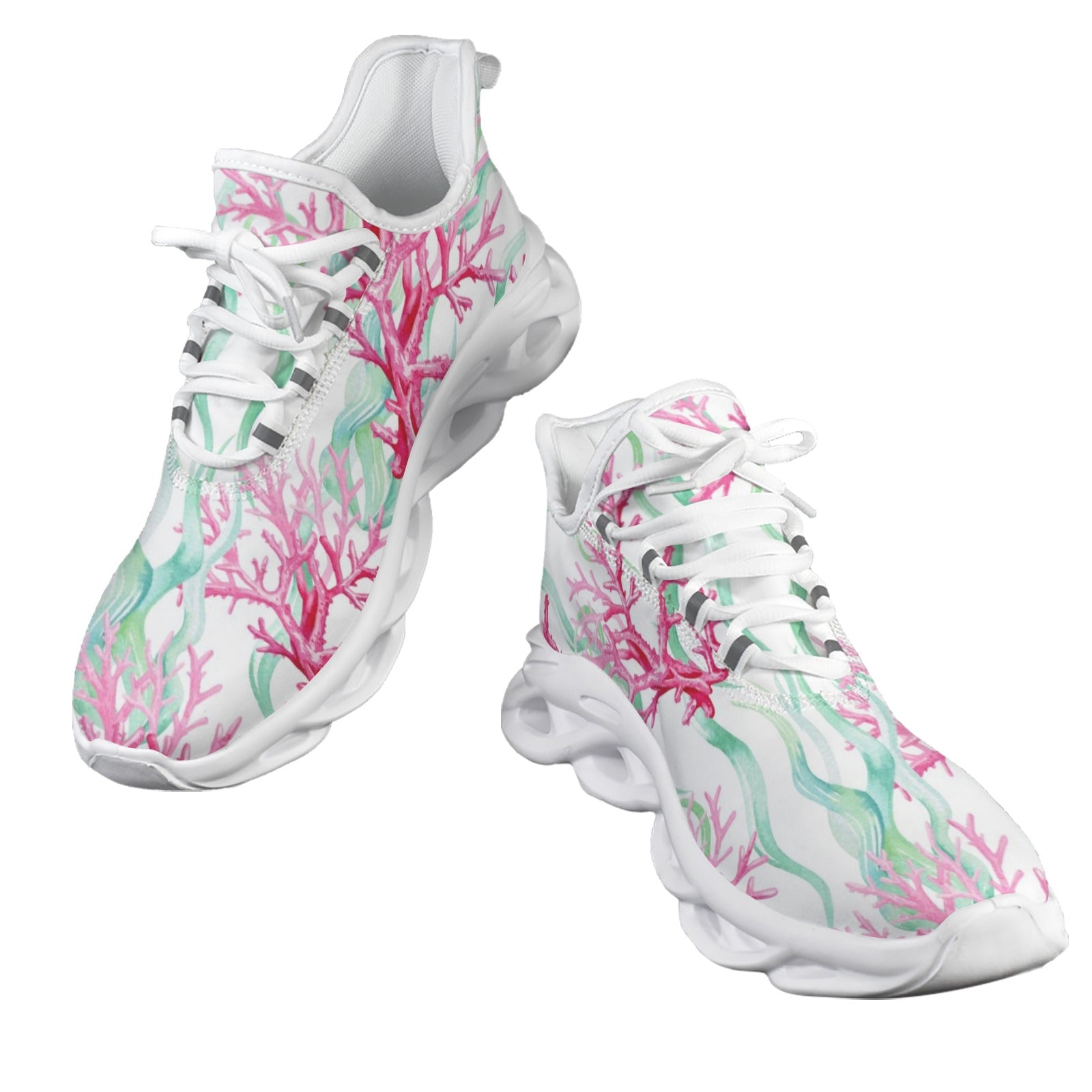 Pink Coral Women's Twisted Sole Sneakers