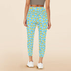 Rubber Ducks Women's High Waist Pockets Yoga Leggings