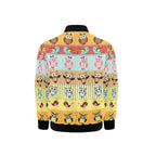 Cartoon Birds Kids Bomber Jacket Kids Bomber Jacket animal Birds Printed Offshore