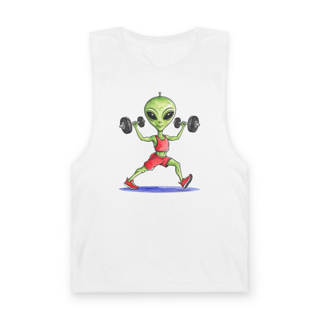 Alien Workout - Unisex Barnard Tank