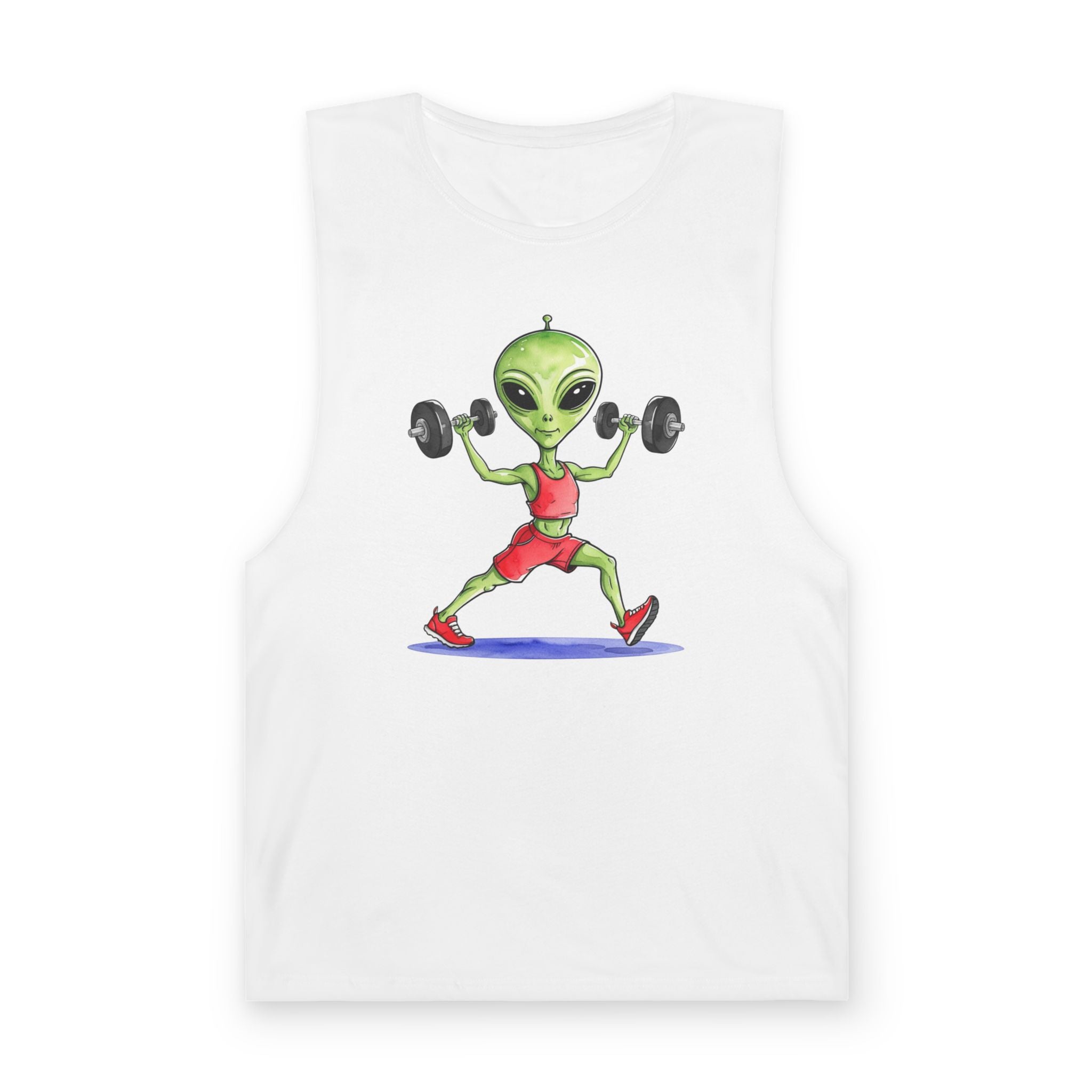 Alien Workout - Unisex Barnard Tank