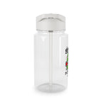 Personalised - Frog, Social Battery - Clear Tritan Water Bottle