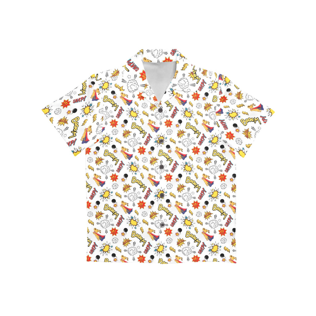 Super Dog - Junior Kids Hawaiian Shirt