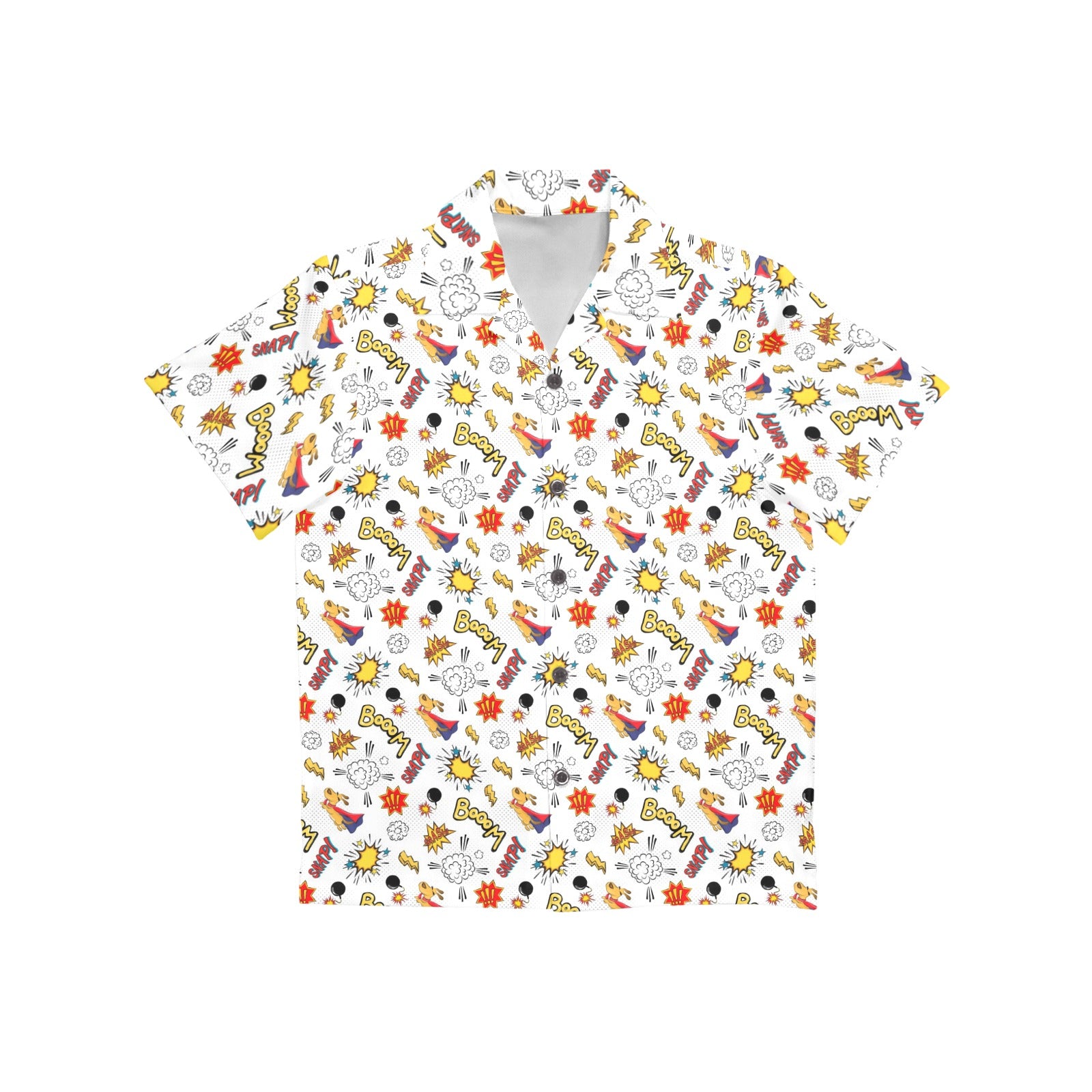 Super Dog - Junior Kids Hawaiian Shirt