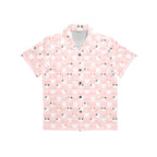 Pink Cats Junior Kids Hawaiian Shirt