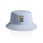 Skip Bin, Dumpster Fire AS Colour Bucket Hat Powder One Size As Colour Bucket Hat Printed In Australia