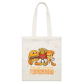 The Diet Starts Tomorrow, Hamburger, Fries, Pizza Parcel Canvas Tote Bag Default Title Small Tote Bag Food Printed In Australia