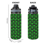Aliens - Insulated Water Bottle with Dual-Use Lid (18oz) Insulated Water Bottle with Dual-Use Lid (18oz) Printed Offshore Sci Fi