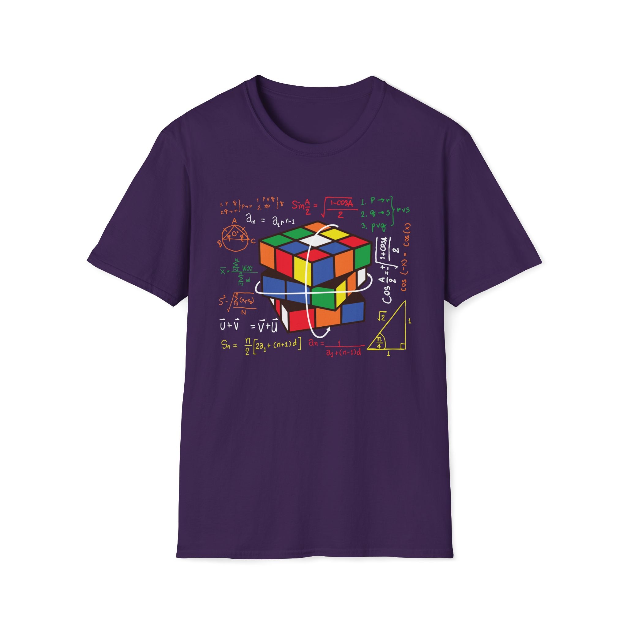 Game Cube Math Illustration Unisex T-Shirt