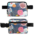 Abstract Floral - Belt Bag