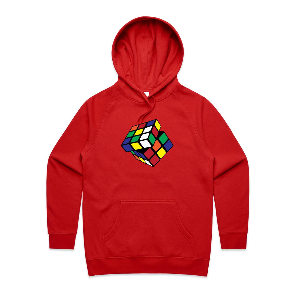 Game Cube - Womens Hoodie Red Womens 2XL Womens Hoodie Games Printed In Australia