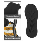 Halloween Stripes Women's Twisted Sole Sneakers