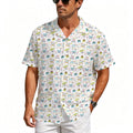 Camping Life Men's Crinkle Hawaiian Shirt