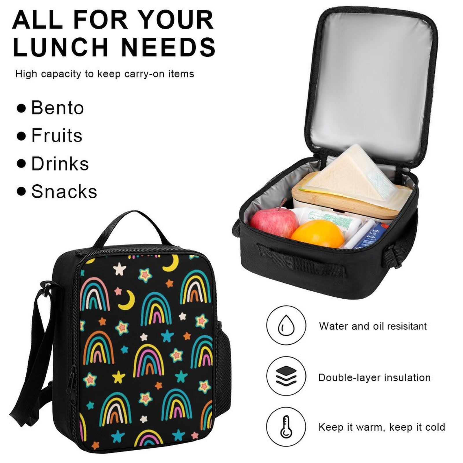 Rainbows - Three Piece Backpack Set