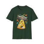 UFO Cat Abduction Unisex T-Shirt Unisex Adult T-shirt animal Globally Fulfilled Sci Fi