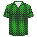 Aliens Men's Crinkle Hawaiian Shirt