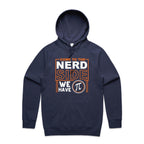 Come To The Nerd Side, We Have Pi - Mens Hoodie Midnight Blue Mens Hoodie Maths Printed In Australia Sci Fi