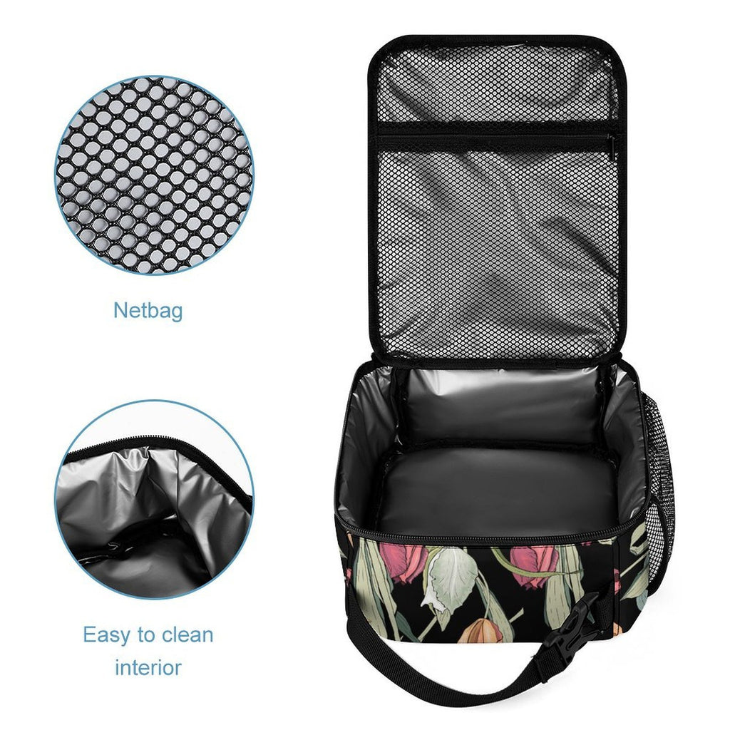 Tulips Backpack, Lunch Bag & Pencil Case Set