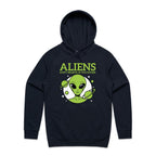 Aliens Don't Believe In You Either Men's AS Colour Hoodie