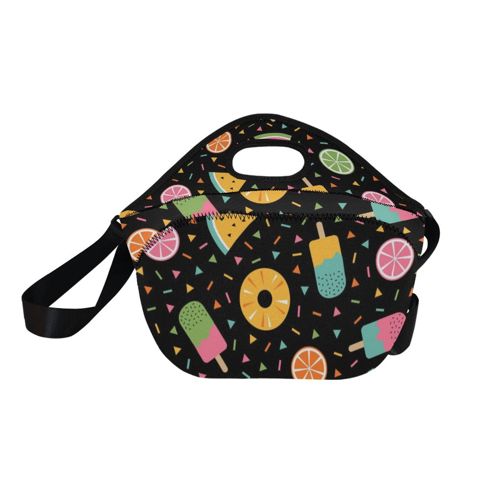 Summer Food - Neoprene Lunch Bag Neoprene Lunch Bag Printed Offshore