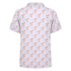 Axolotl Love Kids Cotton Short Sleeve Shirt