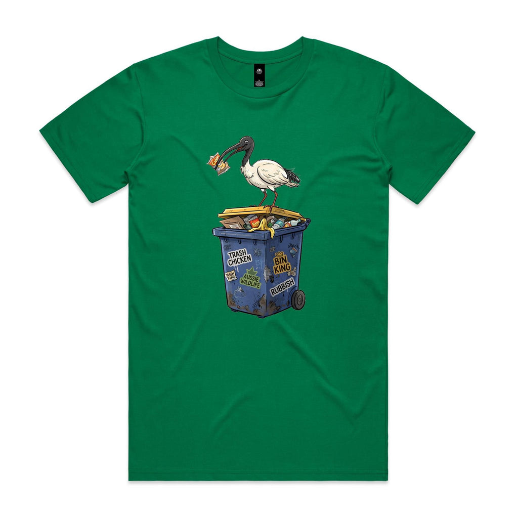 Bin Chicken Australian Ibis Men's AS Colour T-shirt