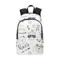 Bears Fabric Backpack One Size Fabric Backpack animal Printed Offshore