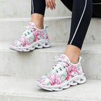 Pink Coral Women's Twisted Sole Sneakers