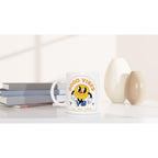Good Vibes All Day Long - White 11oz Ceramic Mug White 11oz Mug Globally Fulfilled Positivity