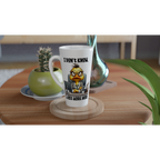 I Don't Know, I Just Work Here, Duck - White Latte 17oz Ceramic Mug Latte Mug animal Globally Fulfilled Work