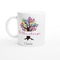 Personalise - Be The Change - White 11oz Ceramic Mug Default Title Personalised 11oz Mug customise Globally Fulfilled Motivation personalise Plants