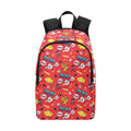Comic Book Red - Fabric Backpack