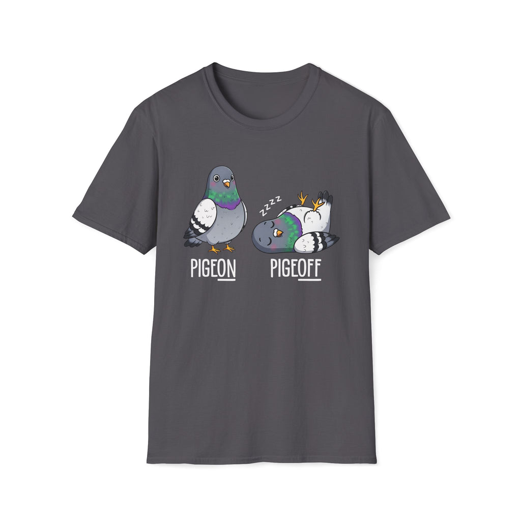 Pigeon vs Pigeoff Unisex T-Shirt Unisex Adult T-shirt Birds Globally Fulfilled