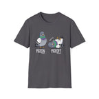 Pigeon vs Pigeoff Unisex T-Shirt Unisex Adult T-shirt Birds Globally Fulfilled