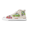 Kids Cars Kids High Top Canvas Shoes US6Y Kids High Top Canvas Shoes Printed Offshore