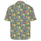 Pool Balls Men's Crinkle Hawaiian Shirt