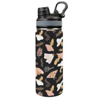 Magic Moth - Insulated Water Bottle with Dual-Use Lid (18oz) One Size Insulated Water Bottle with Dual-Use Lid (18oz) Printed Offshore