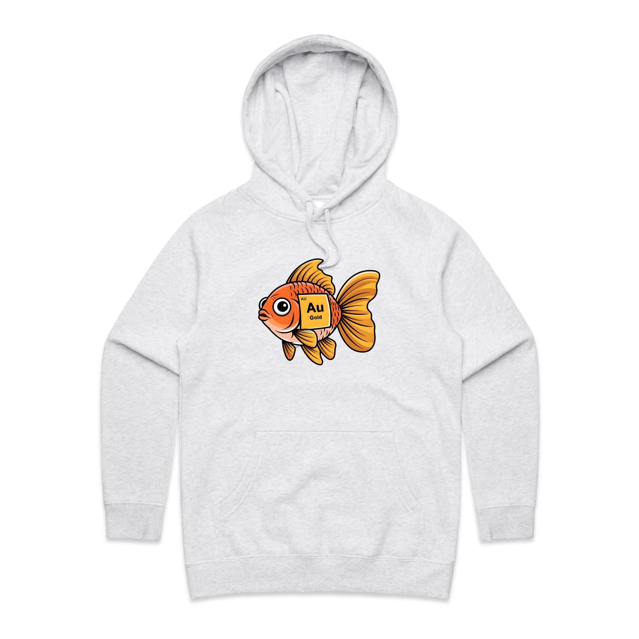 Gold Fish Periodic Table Women's AS Colour Hoodie