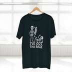 Skeleton, I've Got Your Back - Mens Adult Staple Tee