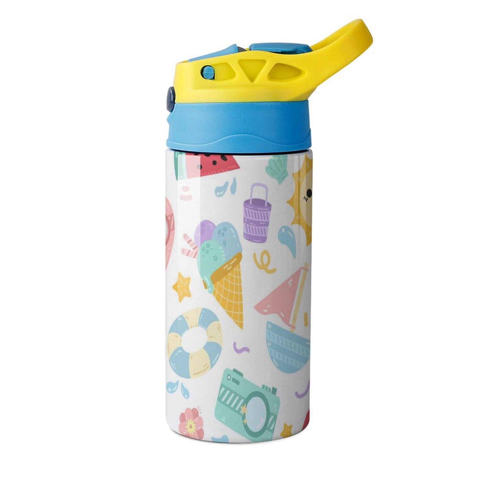 Summer Fun - Little Kids Water Bottle Little Kids Water Bottle Printed Offshore Summer
